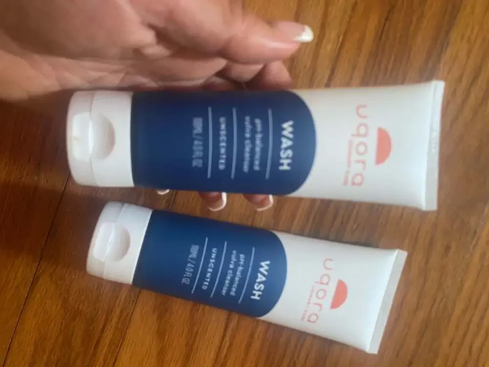 Uqora Wash pH-Balanced Vulva Cleanser Unscented 4.0 fl oz - 2 Pack